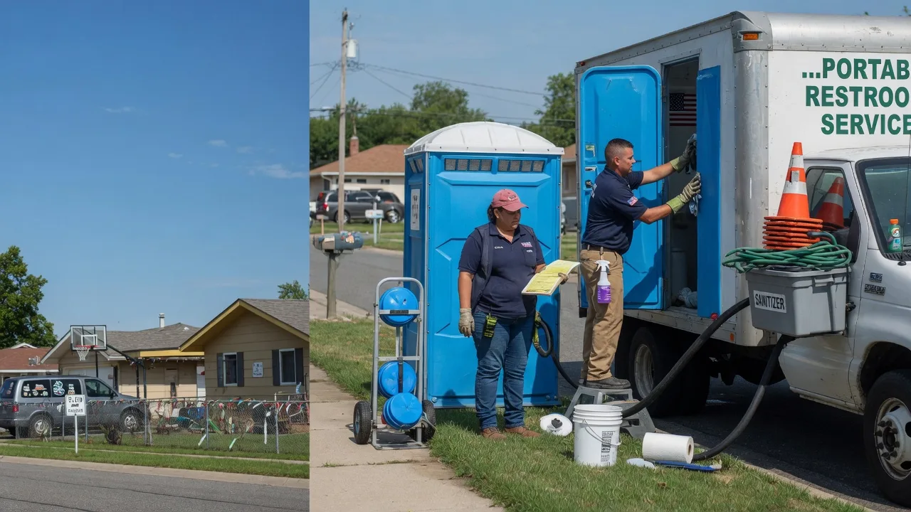 Portable Toilet Rental in Lueders, TX near me